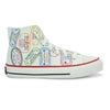 Crowcia London Immigration Design High Top Sneakers