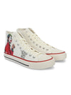 Crowcia London Joker Design High Top Sneakers