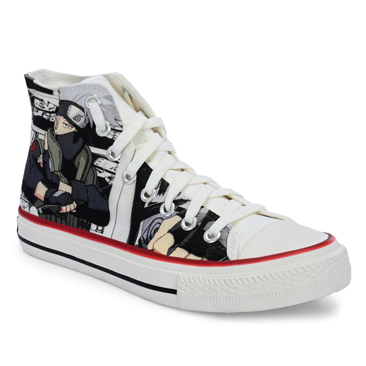 Crowcia London Kakashi Hatake On Demand Design High Top Sneakers