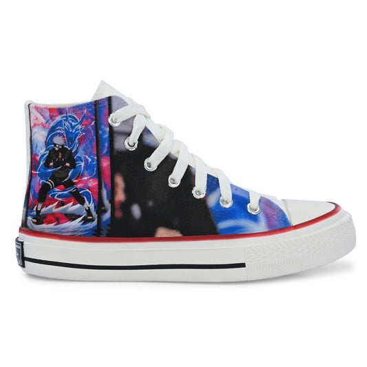 Crowcia London Kakashi Hatake Design High Top Sneakers