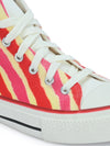 Crowcia London Leheriya Design High Top Sneakers