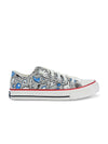 Crowcia London Likes Design Low Top Sneakers