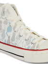 Crowcia London Meoww Design High Top Sneakers