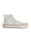 Crowcia London Meoww Design High Top Sneakers