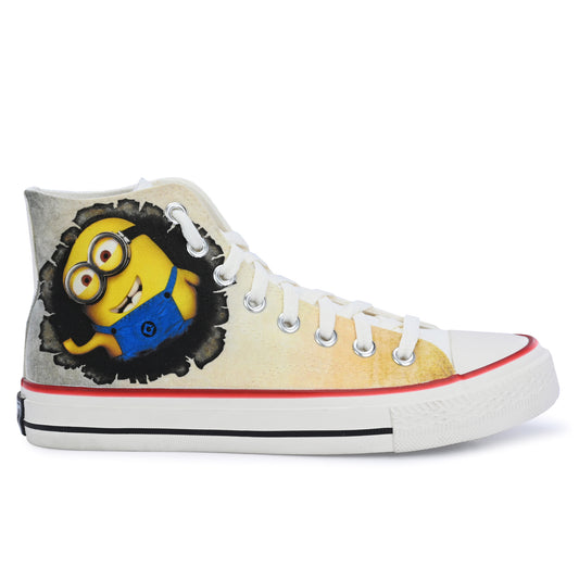 Crowcia London Minions 2.0 Design High Top Sneakers