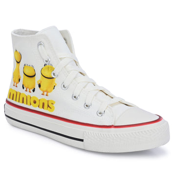 Crowcia London Minions 4.0 Design High Top Sneakers