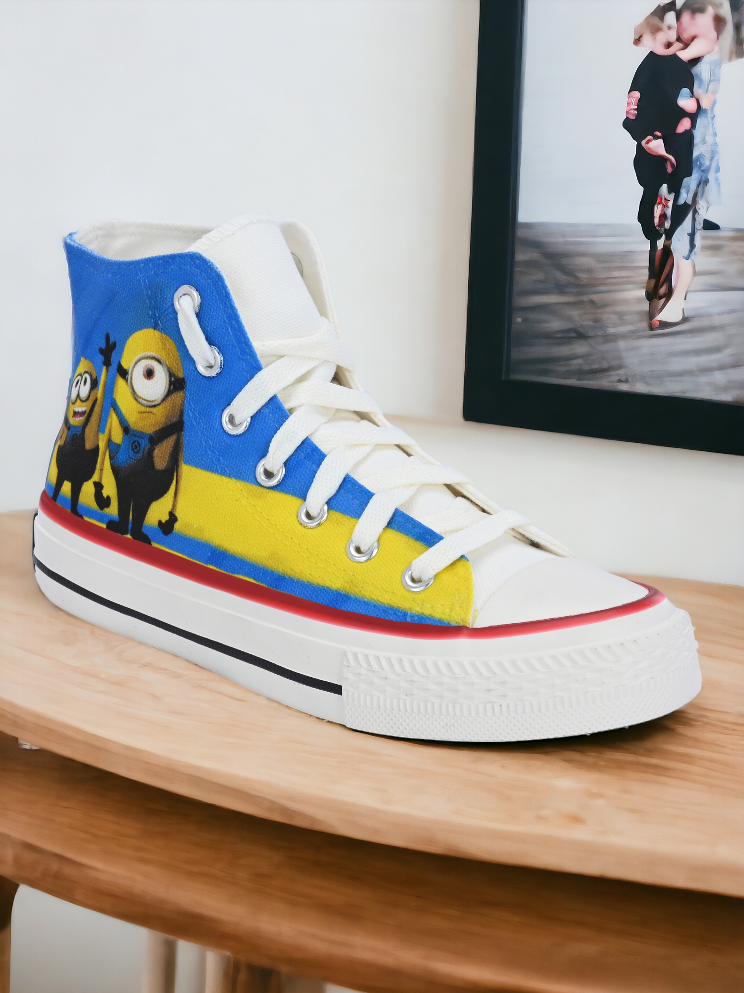 Where's My Glow? : How to make Minion canvas shoes
