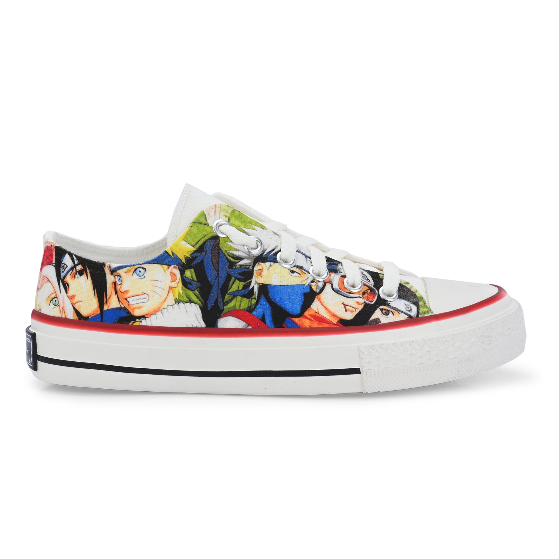 Crowcia London Naruto Team Design Low Top Sneakers – crowcialondon