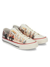 Crowcia London Ninja Design Low Top Sneakers