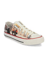 Crowcia London Ninja Design Low Top Sneakers