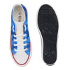 Crowcia London Ocean Blue Design Low Top Sneakers