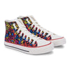 Crowcia London Plush Design High Top Sneakers