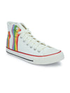 Crowcia London Pride Unity Design High Top Sneakers