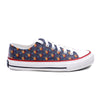 Crowcia London Reindeer Design Low Top Sneakers