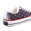 Crowcia London Reindeer Design Low Top Sneakers