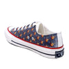 Crowcia London Reindeer Design Low Top Sneakers