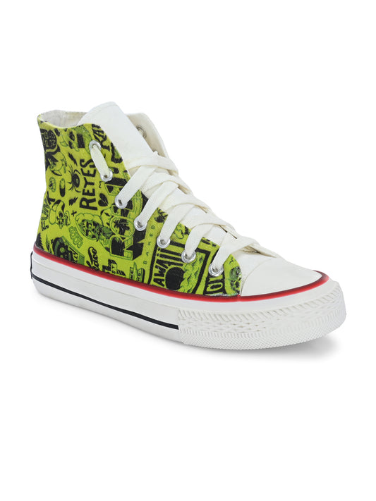 Crowcia London Retes Design High Top Sneakers