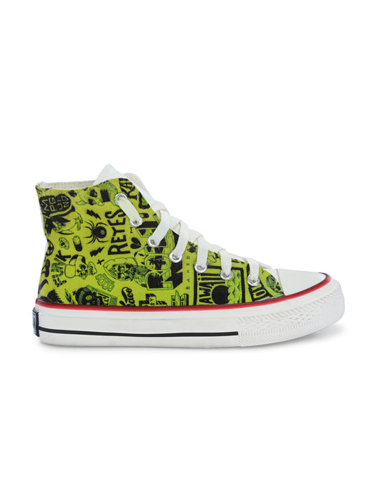 Crowcia London Retes Design High Top Sneakers