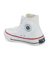 Crowcia London Rock Star Design High Top Sneakers