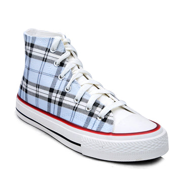 Crowcia London Scottish Highland Design High Top Sneakers