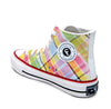 Crowcia London Scottish Spring Design High Top Sneakers