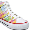 Crowcia London Scottish Spring Design High Top Sneakers