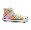 Crowcia London Scottish Spring Design High Top Sneakers