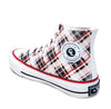 Crowcia London Scottish Wine Design High Top Sneakers