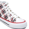 Crowcia London Scottish Wine Design High Top Sneakers