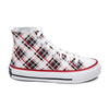 Crowcia London Scottish Wine Design High Top Sneakers