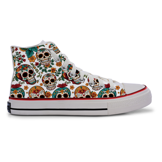 Crowcia London Bone Walkers High Top Sneakers