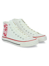 Crowcia London Slogan EH Design High Top Sneakers