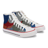 Crowcia London Spheres Design High Top Sneakers