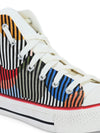 Crowcia London Spheres Design High Top Sneakers