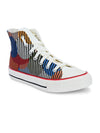 Crowcia London Spheres Design High Top Sneakers