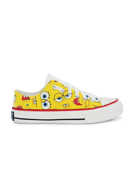 Crowcia London Sponge BOB 2.0 Design Low Top Sneakers