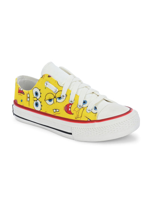 Crowcia London Sponge BOB 2.0 Design Low Top Sneakers