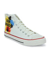 Crowcia London Train Hard Design High Top Sneakers