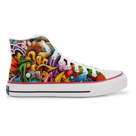 Crowcia London Urban Moss High Top Sneakers