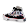 Crowcia London Green Eyes Design High Top Sneakers