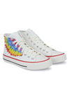 Crowcia London Wings Design High Top Sneakers