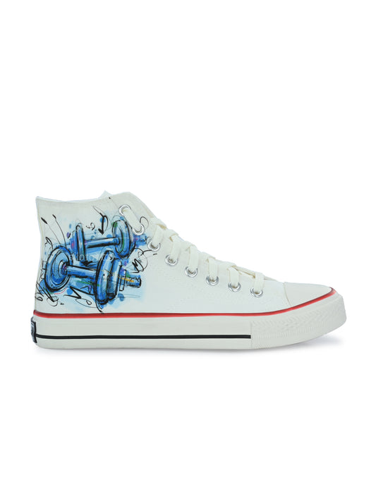 Crowcia London Workout Design High Top Sneakers