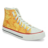 Crowcia London World Map Design High Top Sneakers