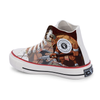 Crowcia London Yama's Demon Design High Top Sneakers