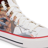 Crowcia London Yama's Demon Design High Top Sneakers