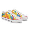 Crowcia London Yellow Design Low Top Sneakers