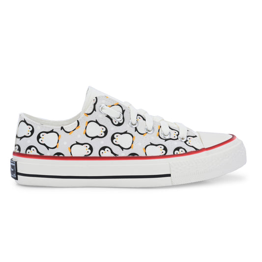 Crowcia London Baby Penguin Design Low Top Sneakers