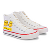 Crowcia London Minions 4.0 Design High Top Sneakers