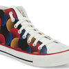 Crowcia London Semisphare Design High Top Sneakers