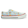 Crowcia London Teddy Bear Design Low Top Sneakers